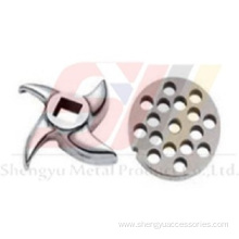 Steel Meat Grinder Accessories for investment casting